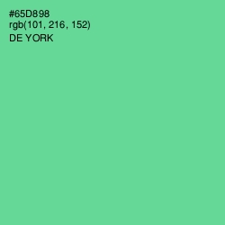 #65D898 - De York Color Image